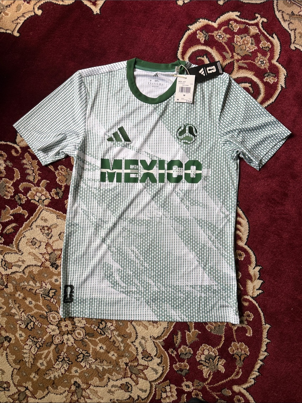 adidas Mexico Soccer Jersey - Green and White World Cup 2026 men’s medium